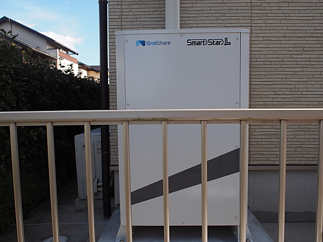 SmartStarLの蓄電池施工